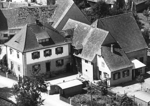 Historische Aufnahme vom Firmensitz Historische Aufnahme vom Firmensitz