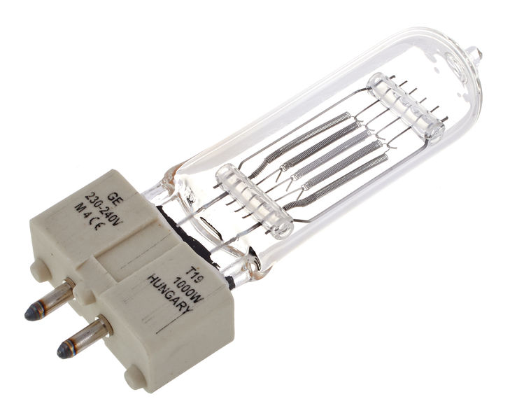 Tungsram T19 1000 W, GX9,5