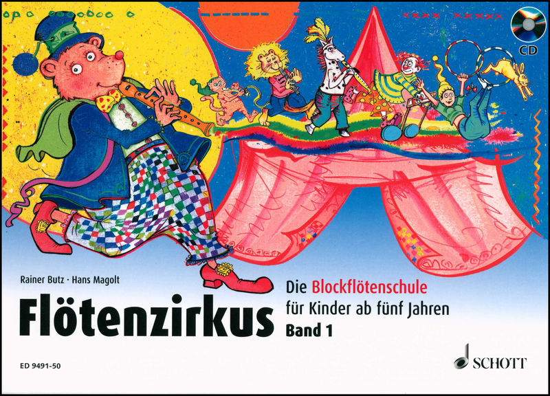 Schott Flötenzirkus 1 + CD