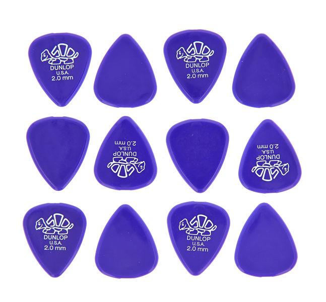 Dunlop Delrin 500 Pick Set Violet