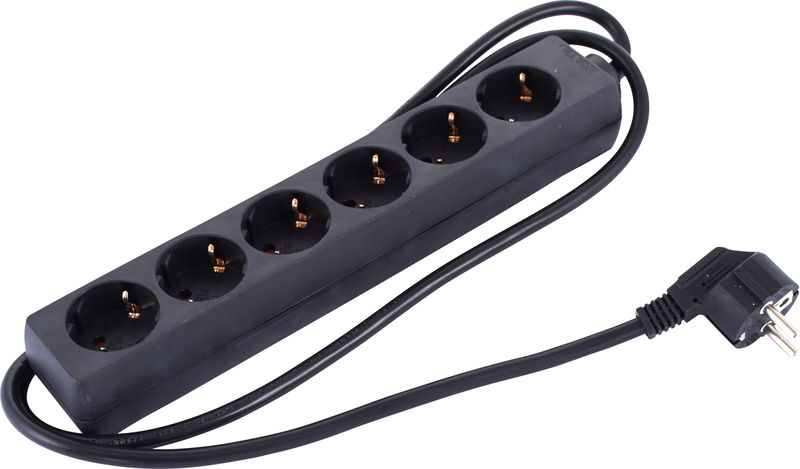 Stairville Power Split 6 Way Black