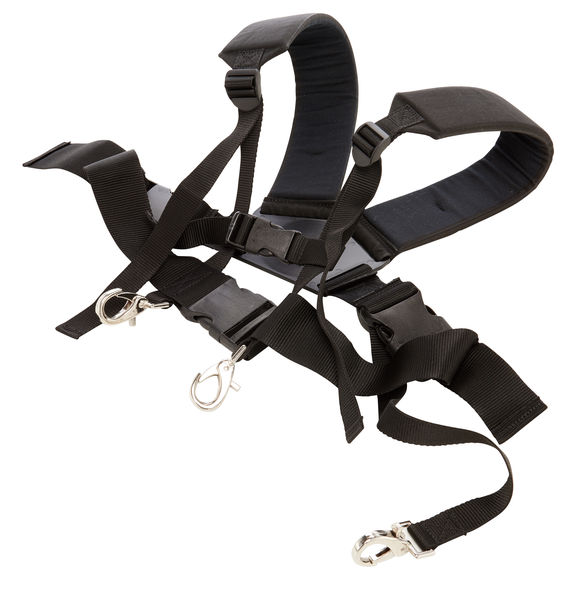 Schwarz Strap Children Snare Carabiner