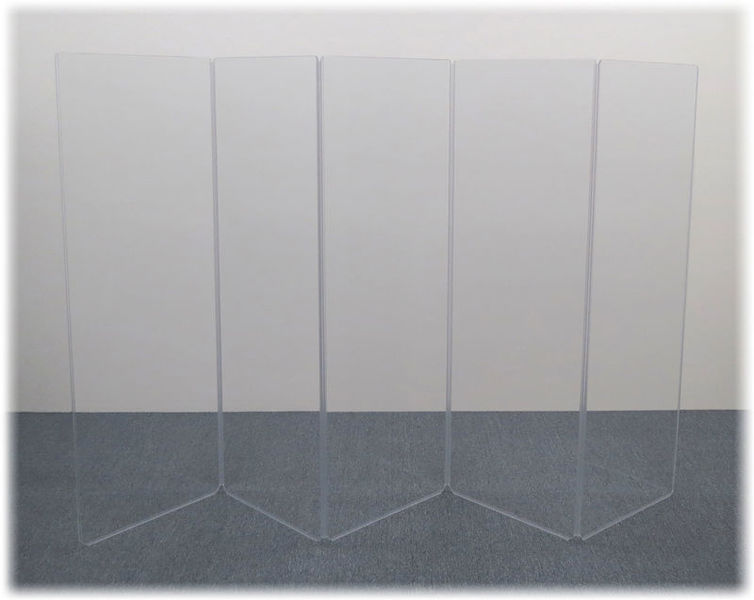 Clearsonic A2448x5 (A4-5) Drum Shield