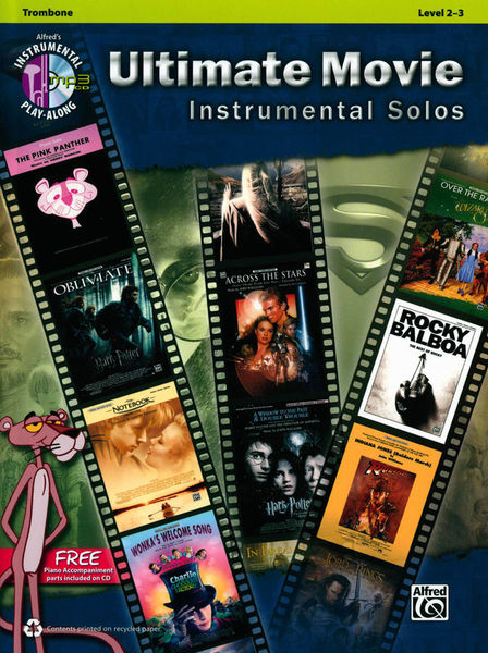 Alfred Music Publishing Ultimate Movie Solos Trombone