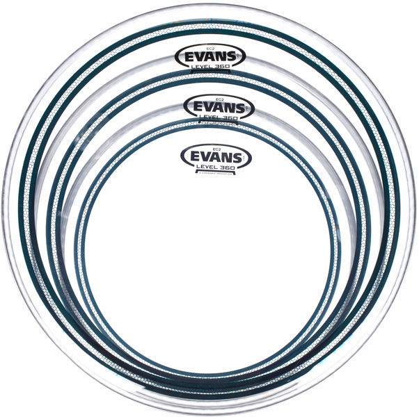Evans EC2S Studio / Fusion Set Clear