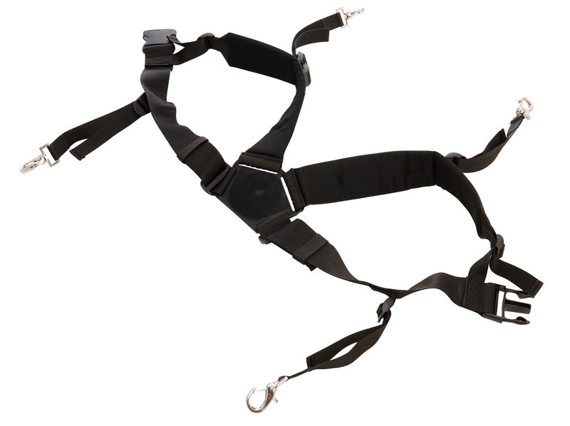 Schwarz Bass Drum Carrying Strap Kids