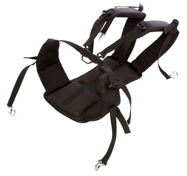 Schwarz Bass Drum Carrying Strap Pro