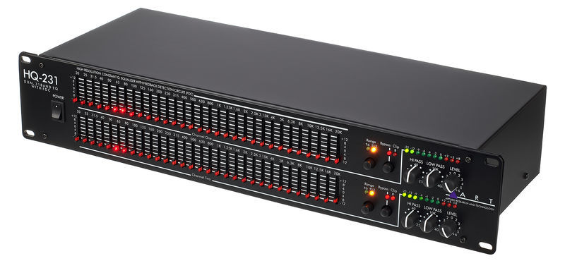 ART HQ231 Pro Dual 31 Band EQ
