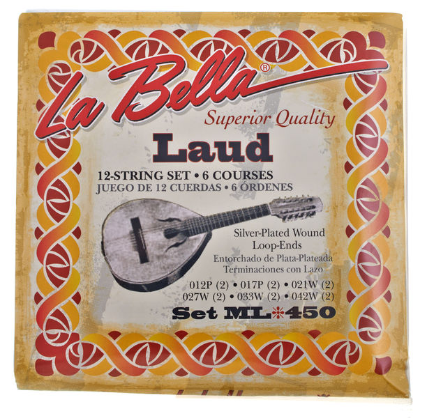 La Bella ML450 Laud Strings