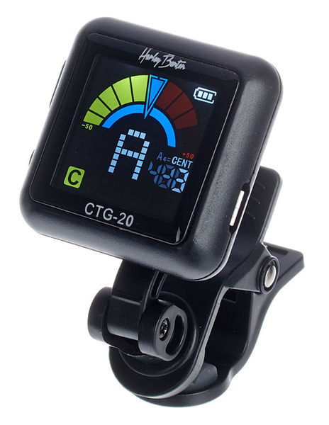 Harley Benton CTG-20 BK USB Clip Tuner