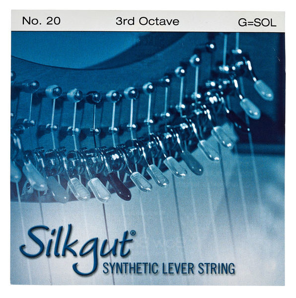 Bow Brand Silkgut 3rd G Harp Str. No.20