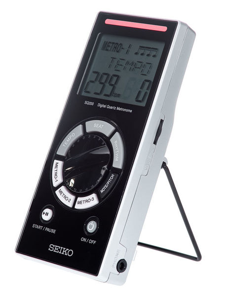 Seiko SQ-200 Metronome Black