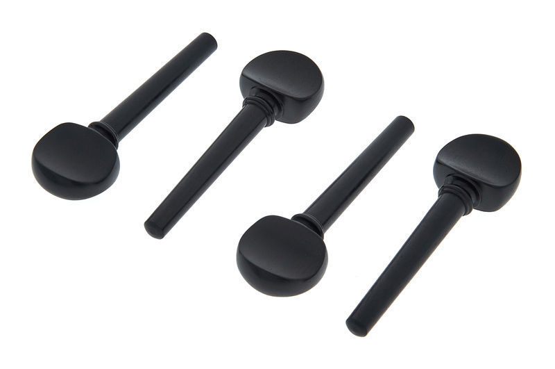 Roth & Junius Violin Pegs Std. Ebo. 1/4 Med.