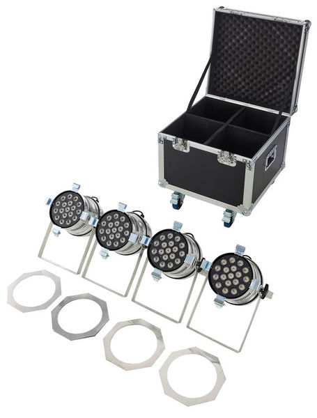 Stairville LED Par 64 CX-3 Tourpack 4 S