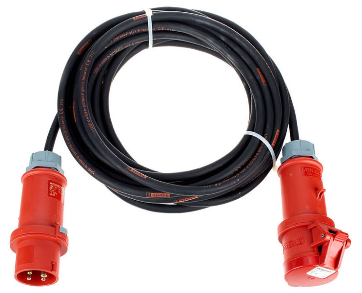 Stairville Motor Cable 4p 1,5mm² 16A 20m