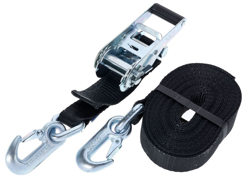 Stairville Ratchet Hook Strap 35mm x 8m T