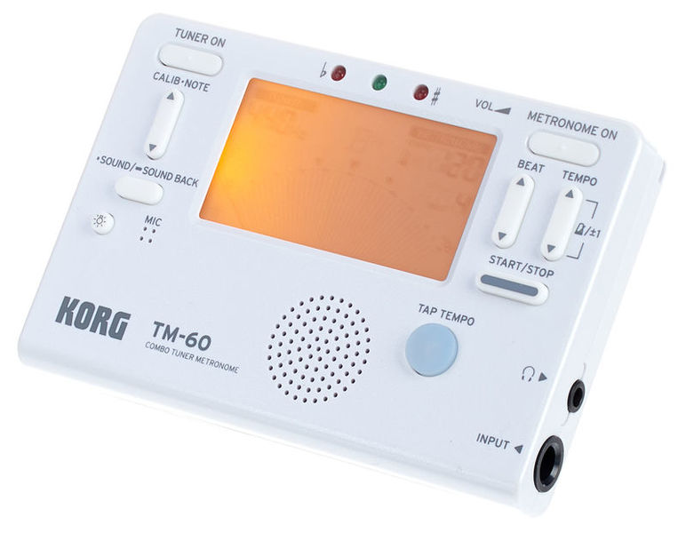 Korg TM-60C White