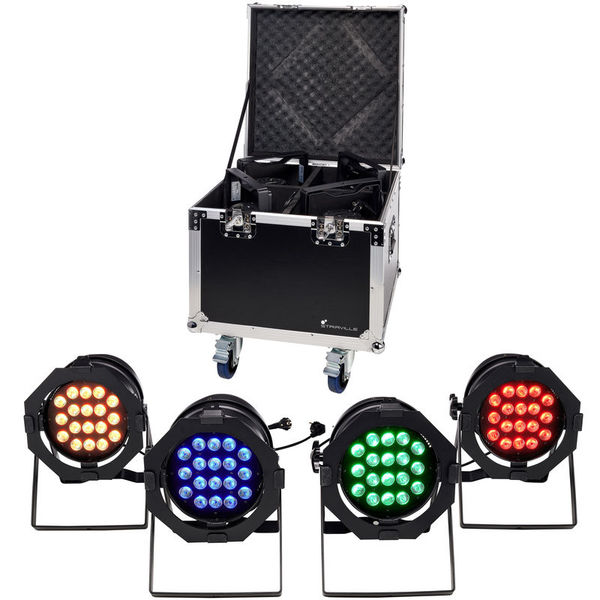 Stairville LED Par 64 CX-6 Tourpack 4 B