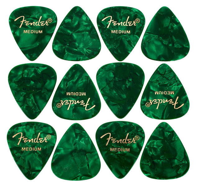 Fender Green Moto Pick Medium