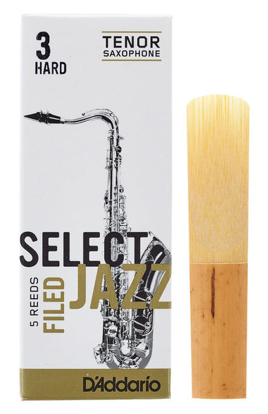 DAddario Woodwinds Select Jazz Filed Tenor 3H