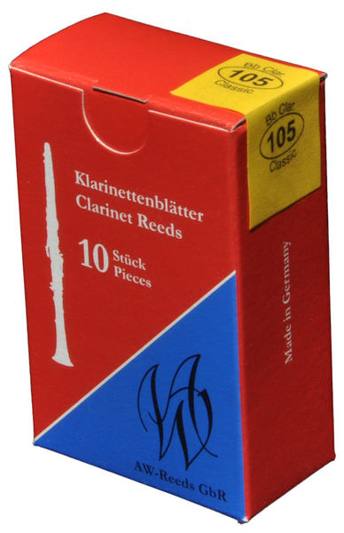 AW Reeds 105 German Clarinet 3.5
