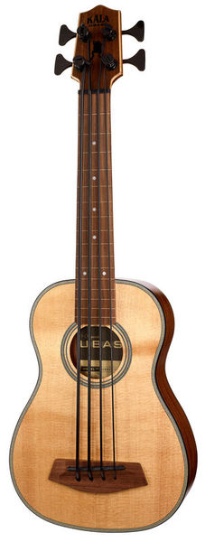 Kala U-Bass Spruce Top 4 FL F