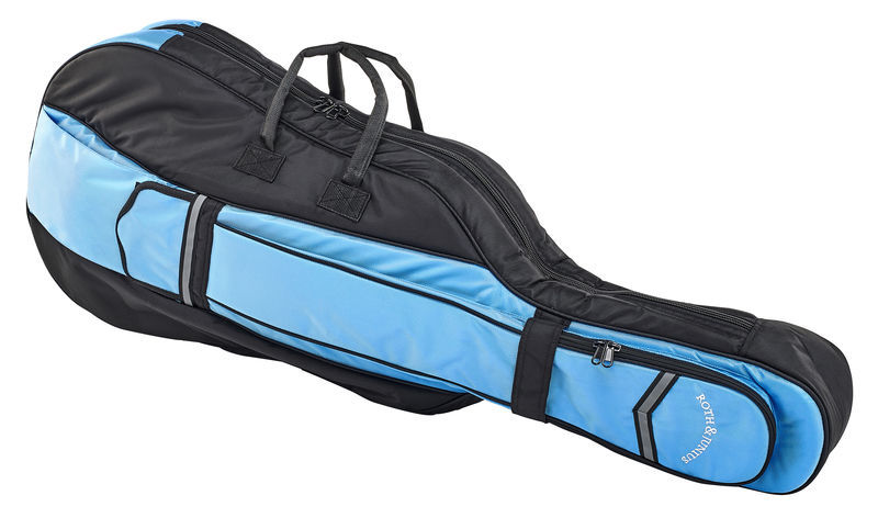 Roth & Junius CSB-01 1/4 BK/BL Cello Bag