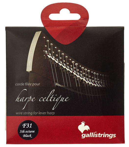 Galli Strings Lever Harp Bass Wire F31