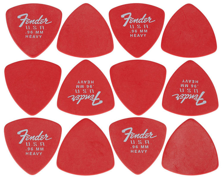 Fender 346 Dura-Tone Picks FRD