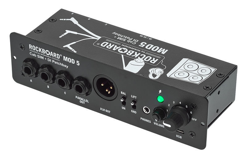 Rockboard MOD 5 - Cab SIM + DI Patchbay
