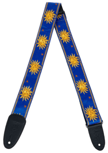 Levys Woven Jacquard Strap 2" BLU