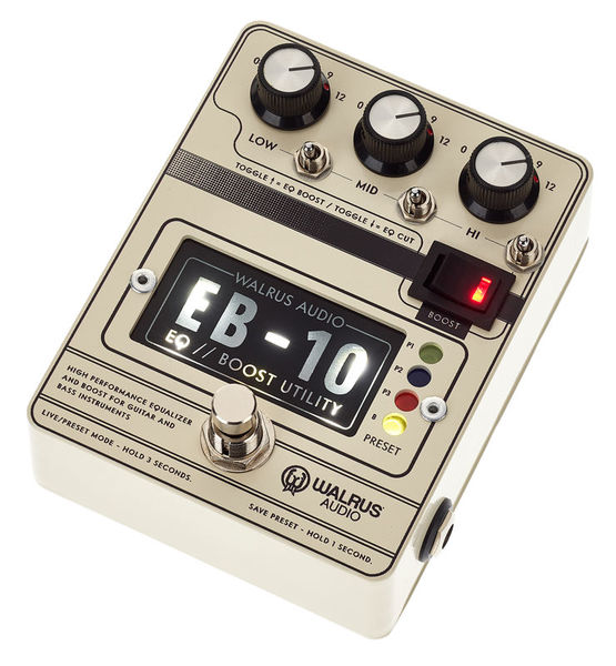 Walrus Audio Walrus Audio EB-10 CREAM