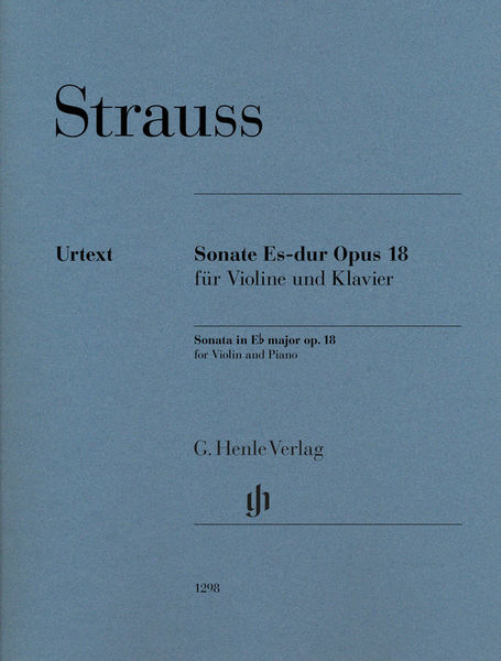 Henle Verlag Strauss Violinsonate Op.18