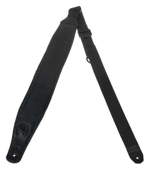 Levys Leather RipChord Strap 3,5" BK