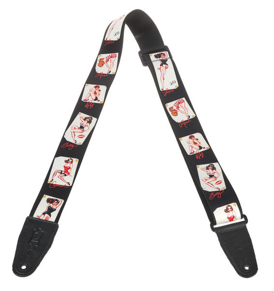 Levys Poly Print Strap 2" Pin Up