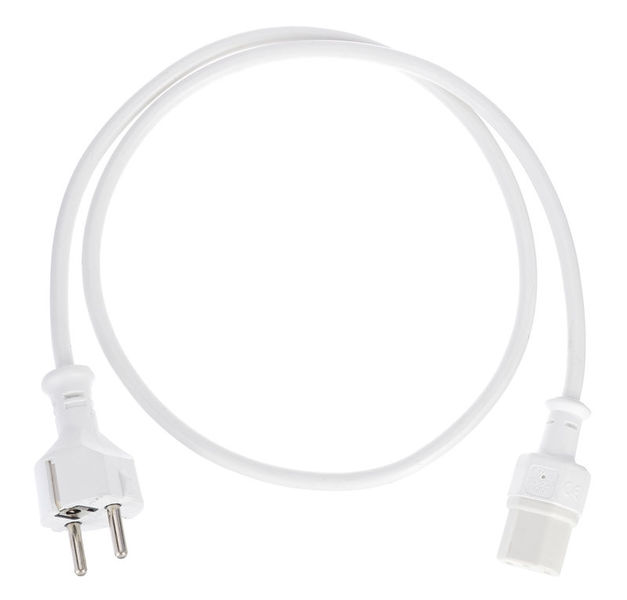 Stairville IEC Power Cable 1,0m WH