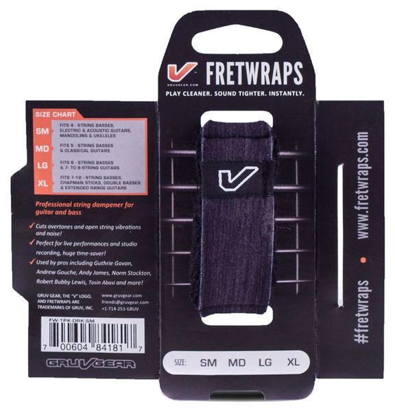 Gruvgear Fretwrap SM Ebony