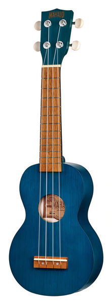 Mahalo Kahiko Soprano Trans Blue