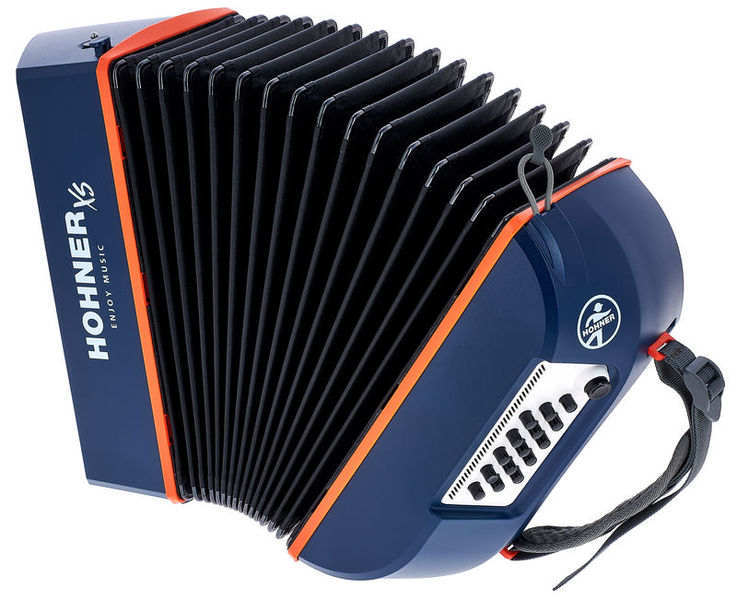 Hohner XS Accordion Button blue