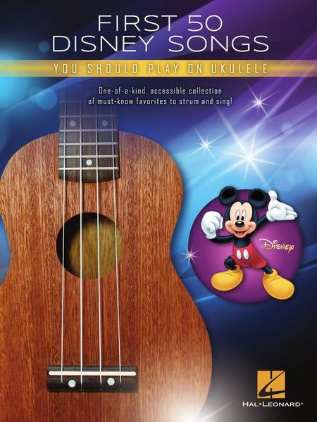 Hal Leonard First 50 Disney Songs Ukulele