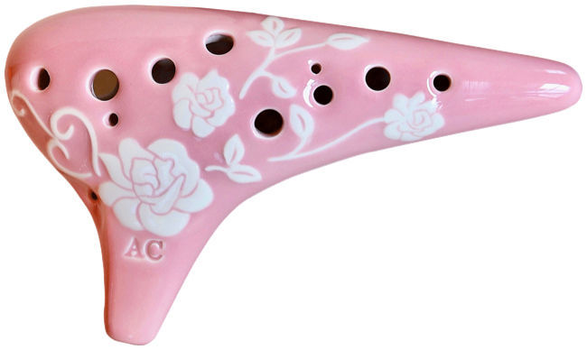 Thomann 12H Ocarina C3 Roses pink