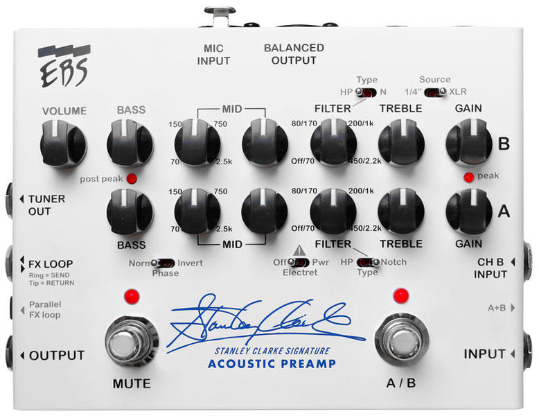 EBS Stanley Clarke Pre Amp