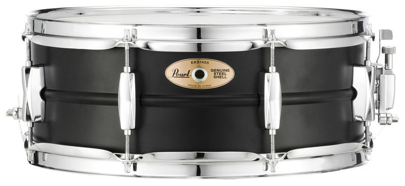 Pearl 14"x5,5" Black Steel Snare
