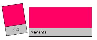 Lee Colour Filter 113 Magenta