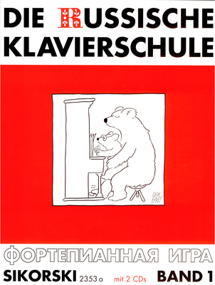 Sikorski Musikverlage Russische Klavierschule 1 + CD