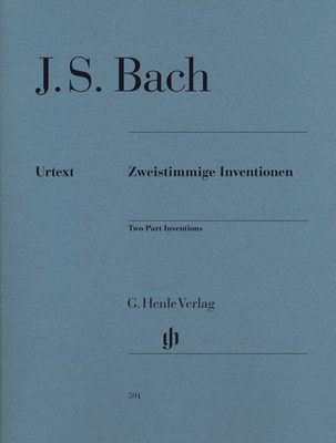 Henle Verlag Bach Zweistimmige Inventionen
