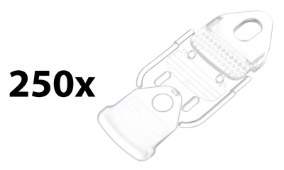 Holdon Mini Clip Clear 250pcs Pack