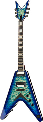 Dean Guitars V Select Quilt Top Ocean Burst