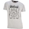 Orange T-Shirt Crest Grey L