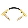Rockboard Flat Patch Cable Gold 5 cm
